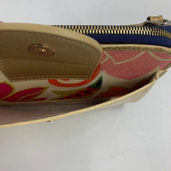 Spartina 449 Women's Floral Pink Carson Cottage Yacht Club Wallet - Picture 4 of 10